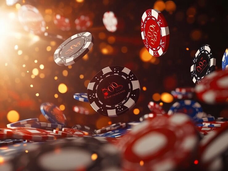 Live dealer studio setup with multiple camera angles and professional lighting equipment